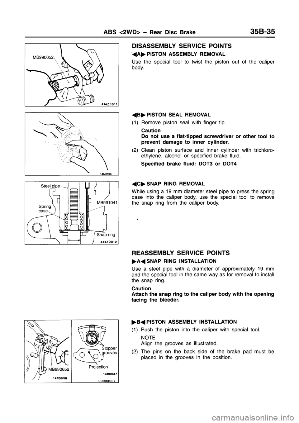 MITSUBISHI CARISMA 1996 Workshop Manual MITSUBISHI CARISMA 1996 Workshop Manual