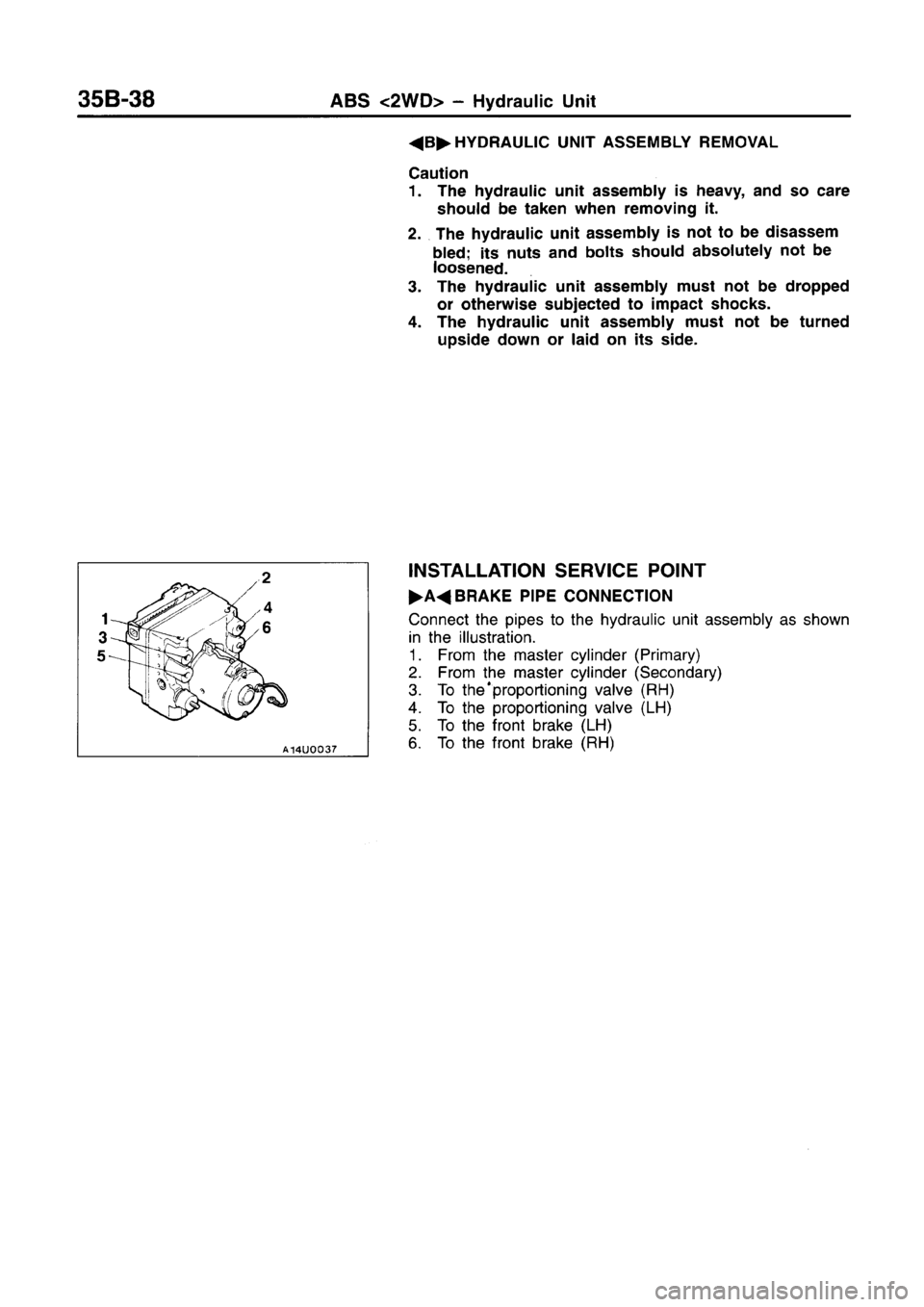 MITSUBISHI CARISMA 1996 Workshop Manual MITSUBISHI CARISMA 1996 Workshop Manual