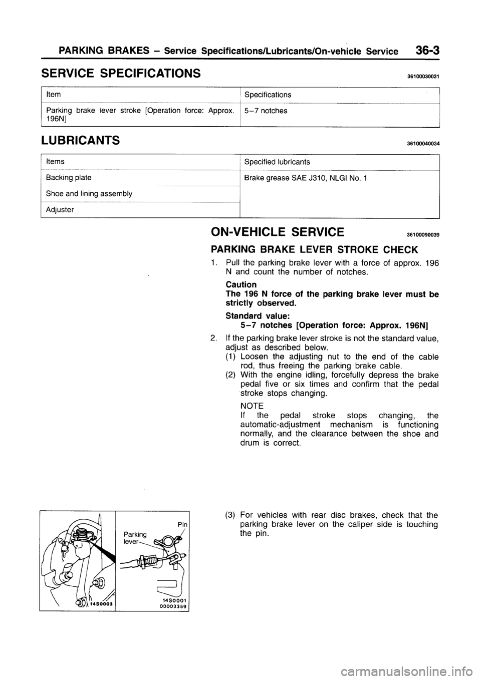 MITSUBISHI CARISMA 1996 Workshop Manual MITSUBISHI CARISMA 1996 Workshop Manual