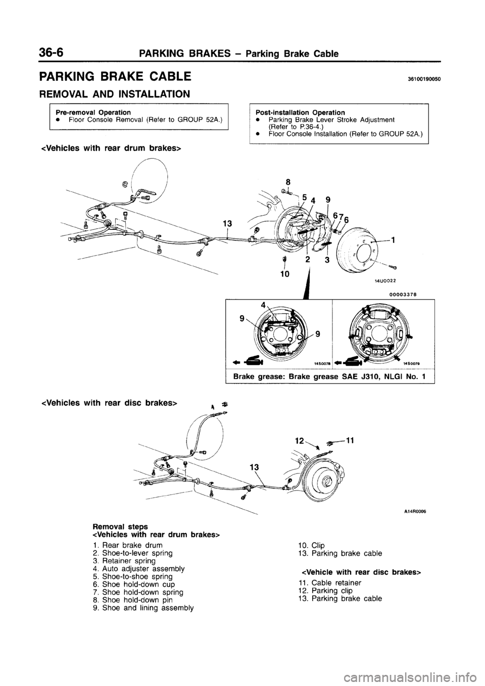 MITSUBISHI CARISMA 1996 Workshop Manual MITSUBISHI CARISMA 1996 Workshop Manual