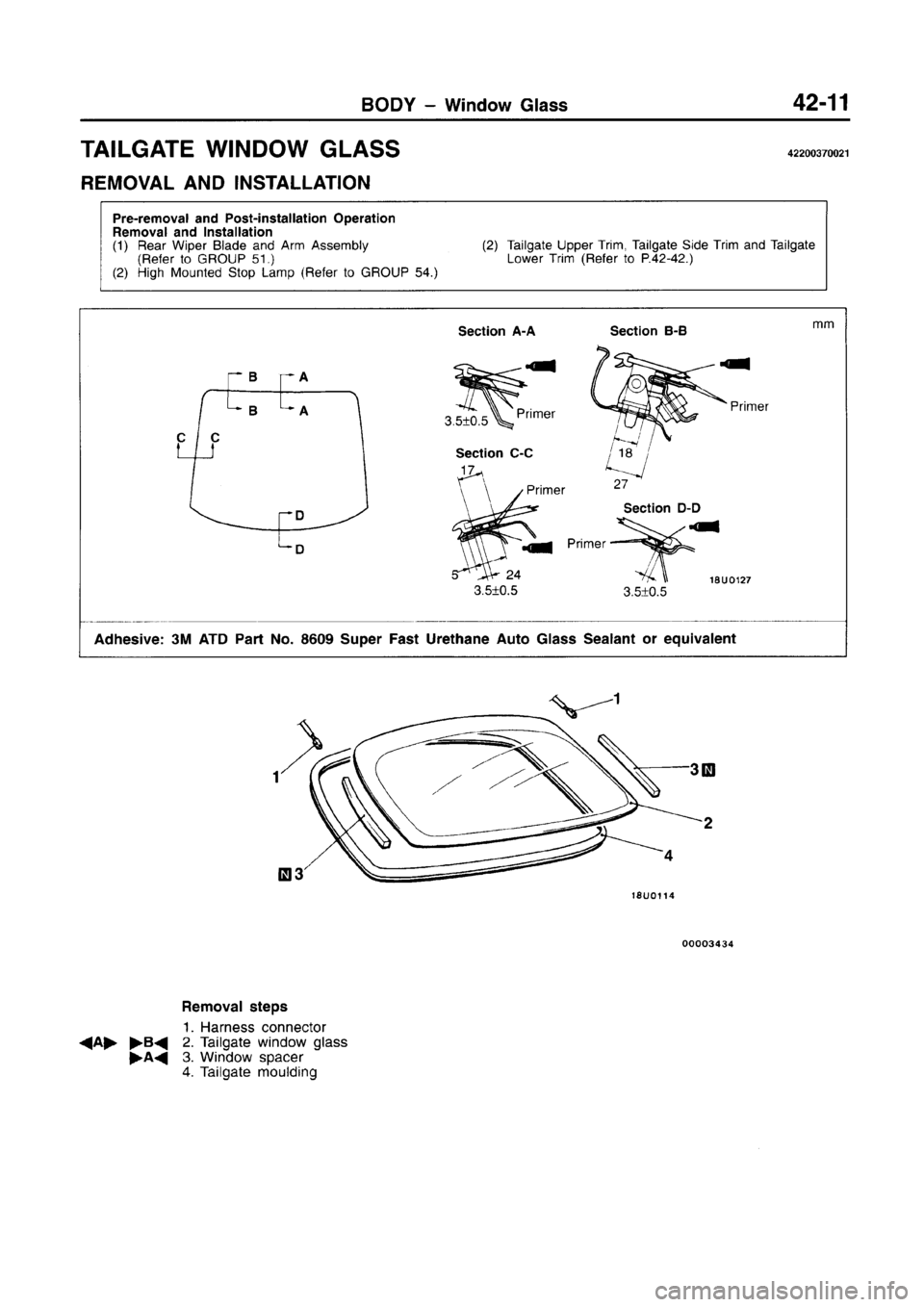 MITSUBISHI CARISMA 1996 Workshop Manual MITSUBISHI CARISMA 1996 Workshop Manual