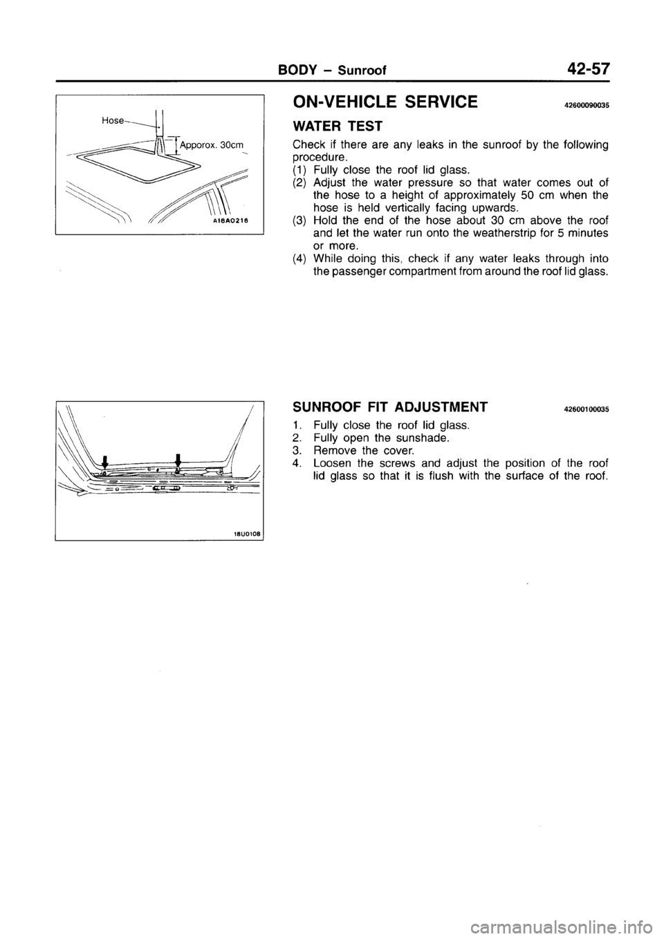 MITSUBISHI CARISMA 1996 Workshop Manual MITSUBISHI CARISMA 1996 Workshop Manual