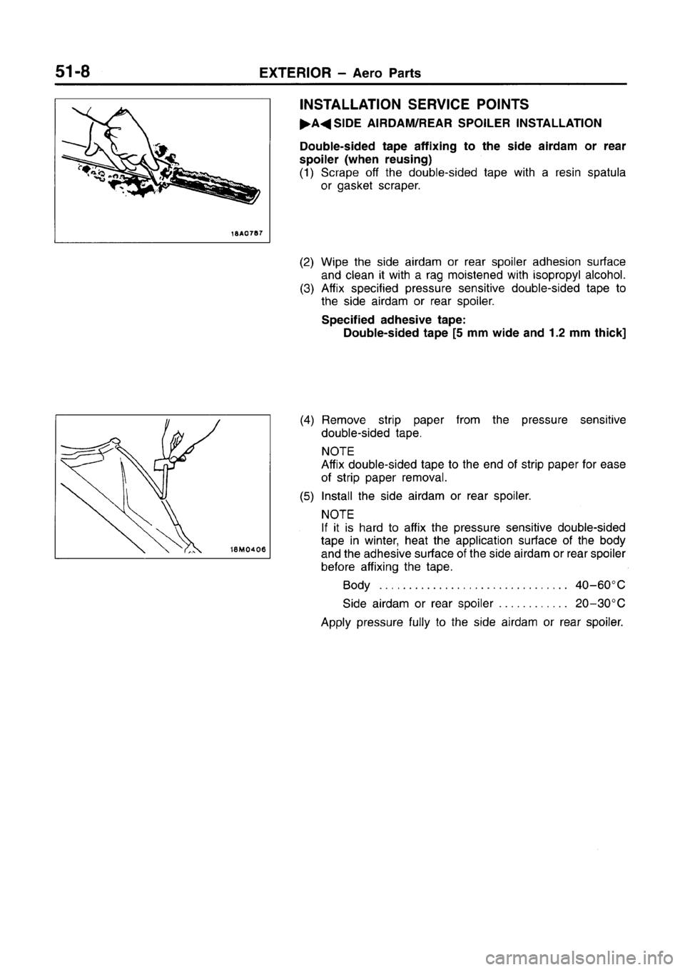 MITSUBISHI CARISMA 1996 Workshop Manual MITSUBISHI CARISMA 1996 Workshop Manual