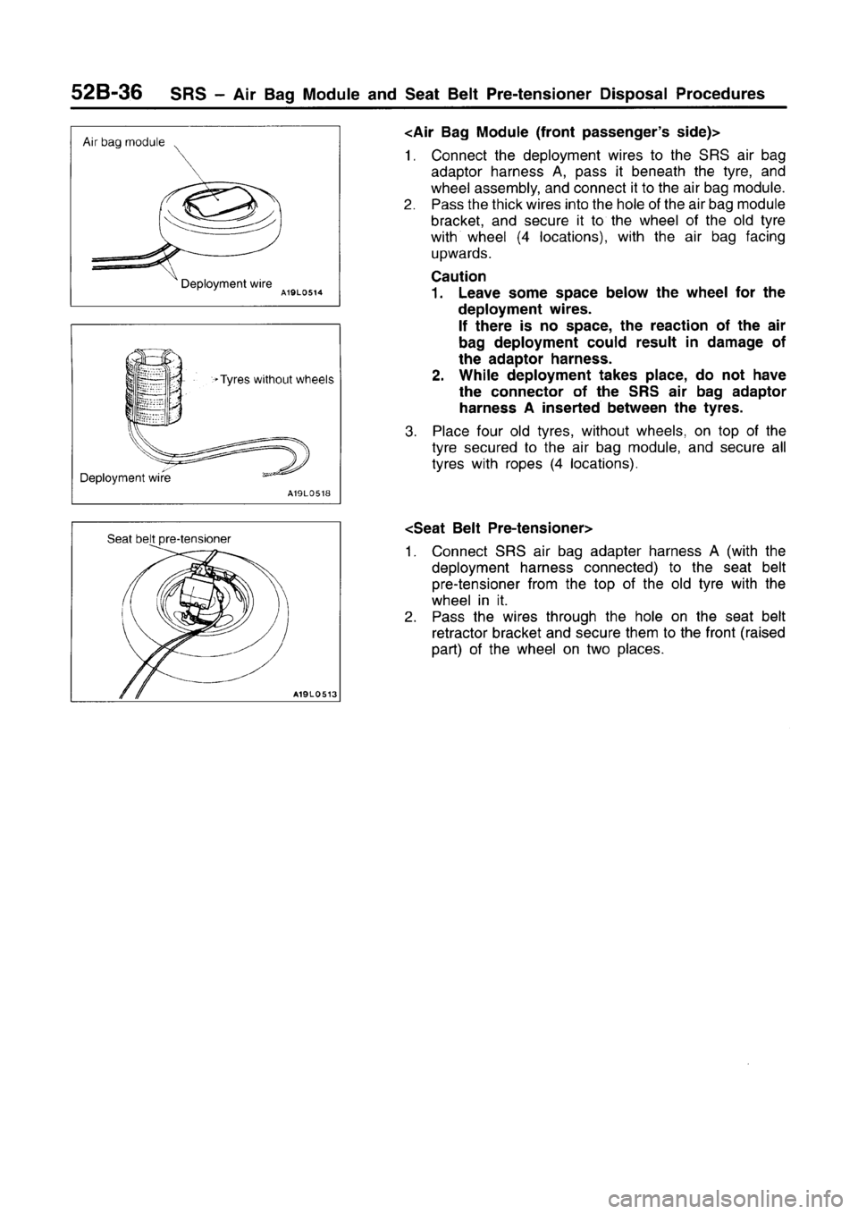 MITSUBISHI CARISMA 1996 Workshop Manual MITSUBISHI CARISMA 1996 Workshop Manual