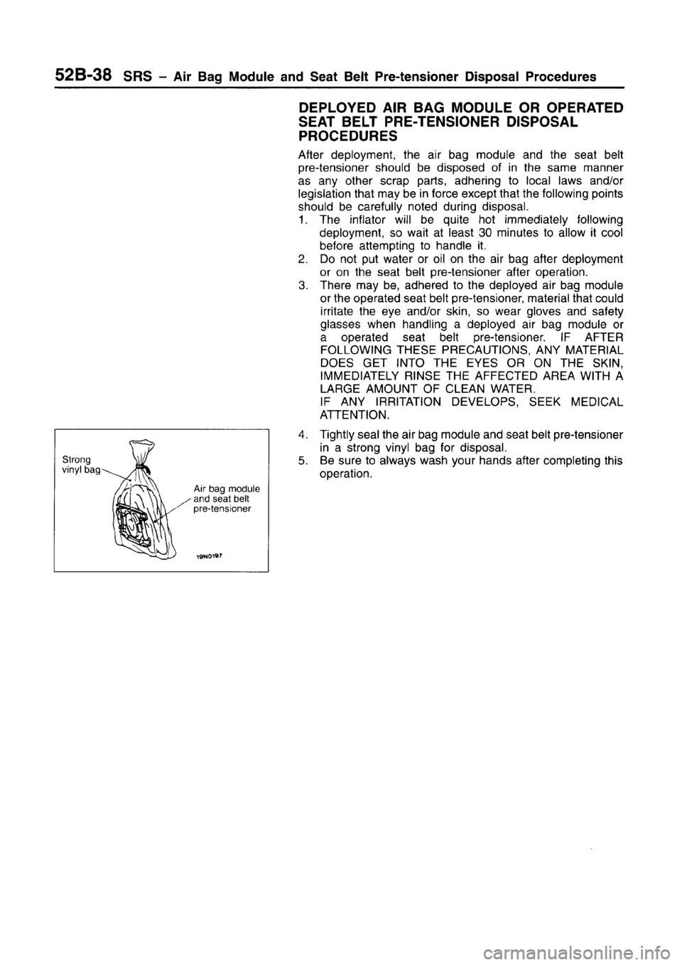 MITSUBISHI CARISMA 1996 Workshop Manual MITSUBISHI CARISMA 1996 Workshop Manual