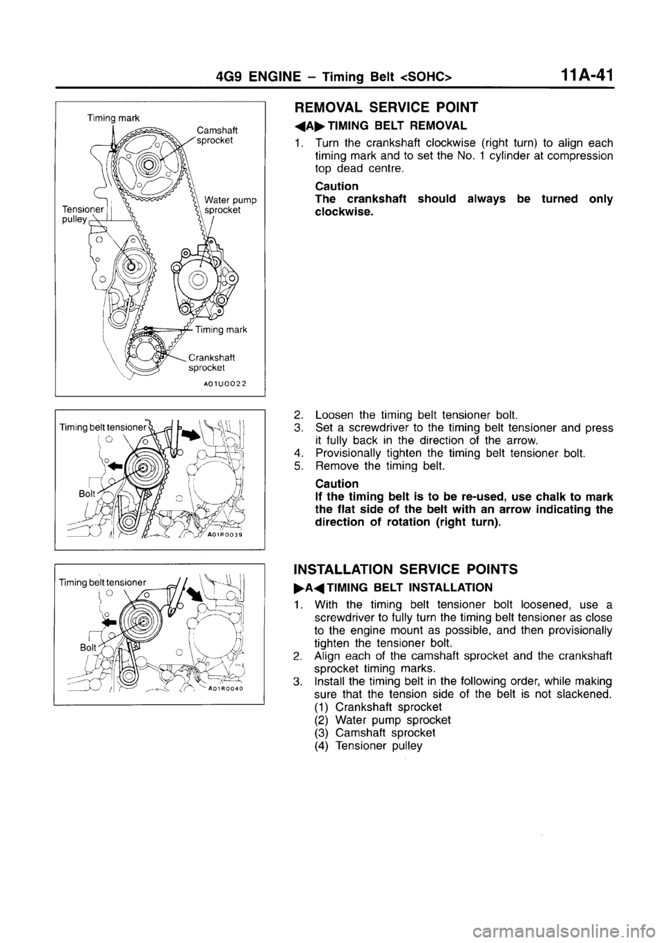 MITSUBISHI CARISMA 1996 Manual PDF MITSUBISHI CARISMA 1996 Manual PDF