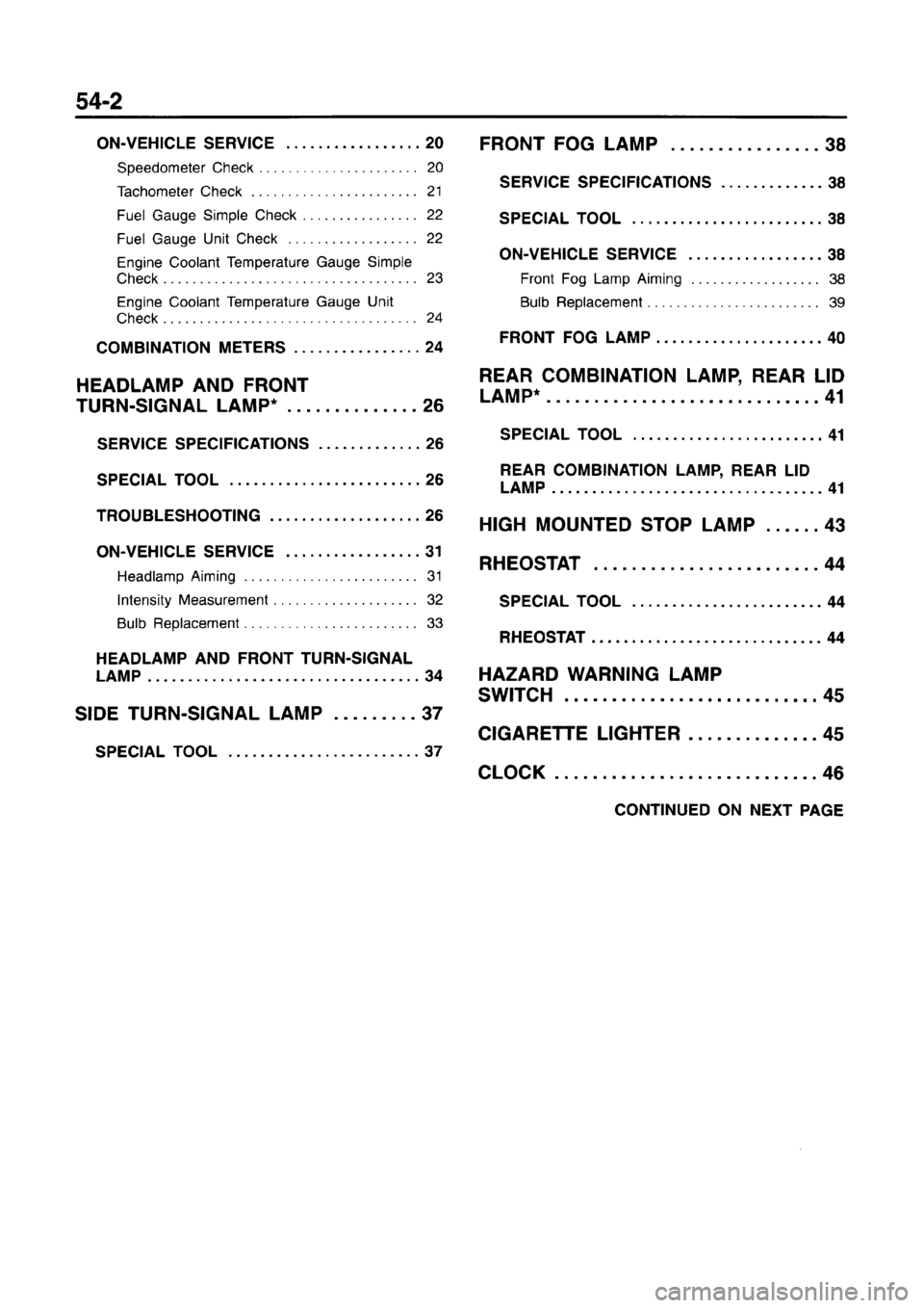 MITSUBISHI CARISMA 1996 Workshop Manual MITSUBISHI CARISMA 1996 Workshop Manual