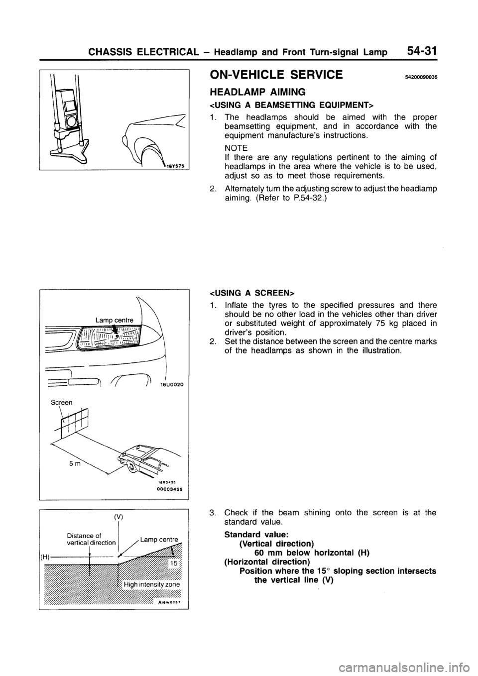 MITSUBISHI CARISMA 1996 Workshop Manual MITSUBISHI CARISMA 1996 Workshop Manual