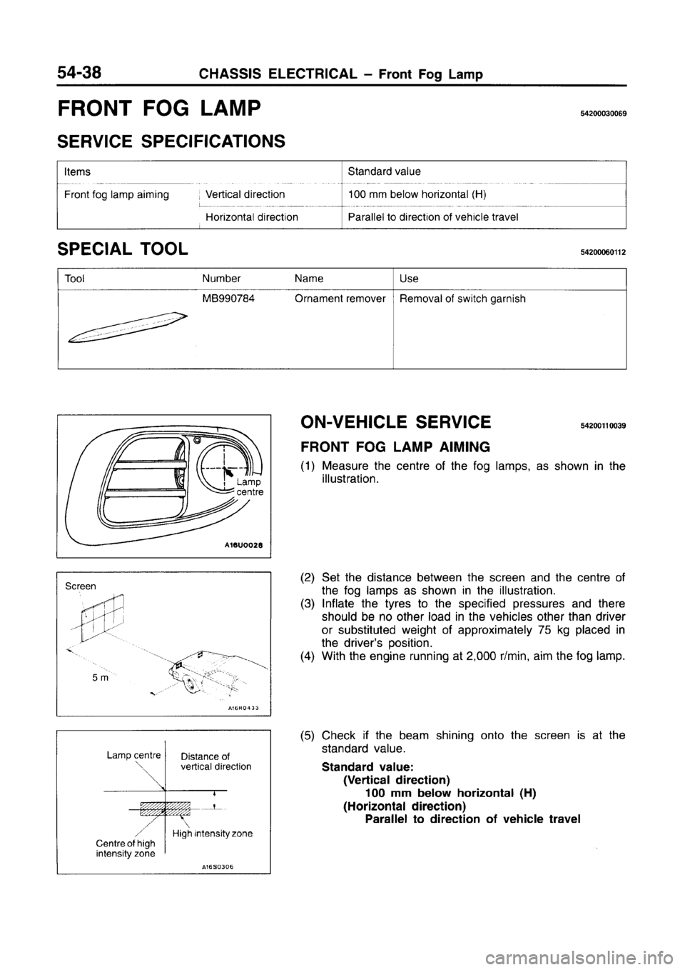 MITSUBISHI CARISMA 1996 Workshop Manual MITSUBISHI CARISMA 1996 Workshop Manual