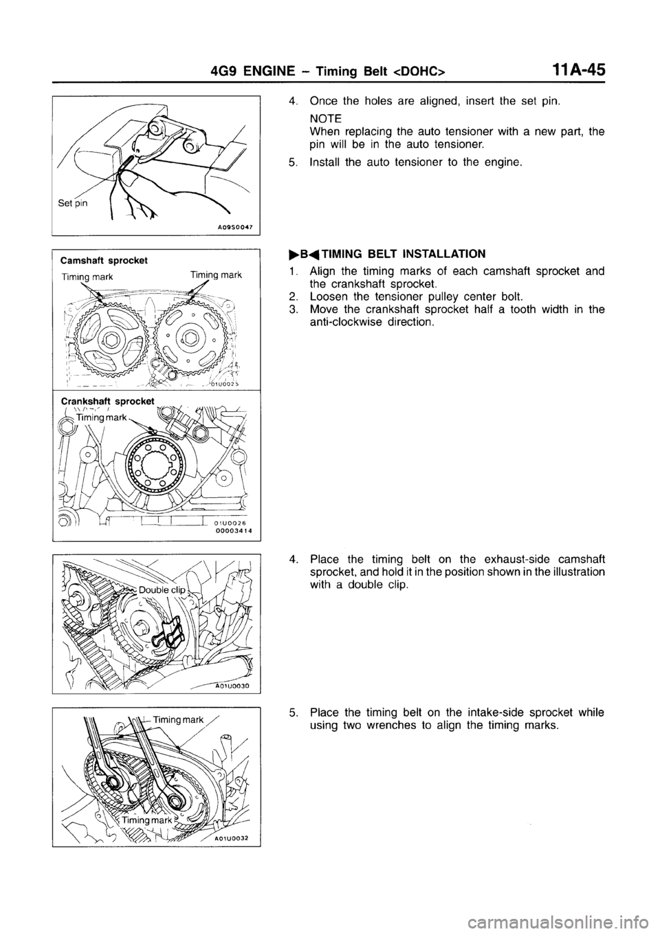 MITSUBISHI CARISMA 1996 Manual PDF MITSUBISHI CARISMA 1996 Manual PDF