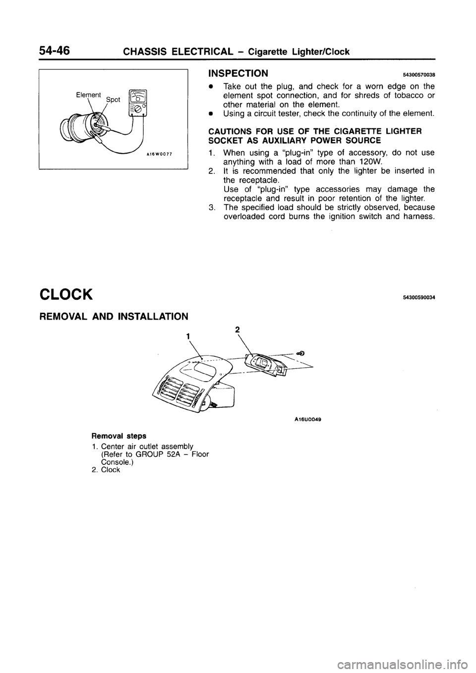 MITSUBISHI CARISMA 1996 Workshop Manual MITSUBISHI CARISMA 1996 Workshop Manual