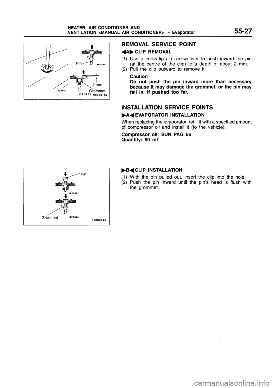 MITSUBISHI CARISMA 1996 Workshop Manual MITSUBISHI CARISMA 1996 Workshop Manual