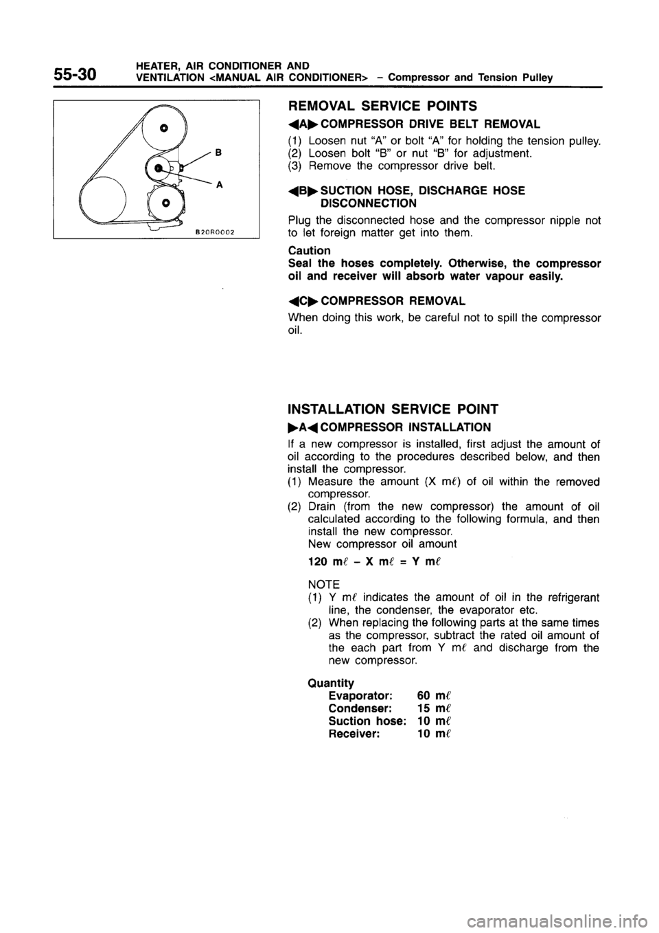 MITSUBISHI CARISMA 1996 Workshop Manual MITSUBISHI CARISMA 1996 Workshop Manual