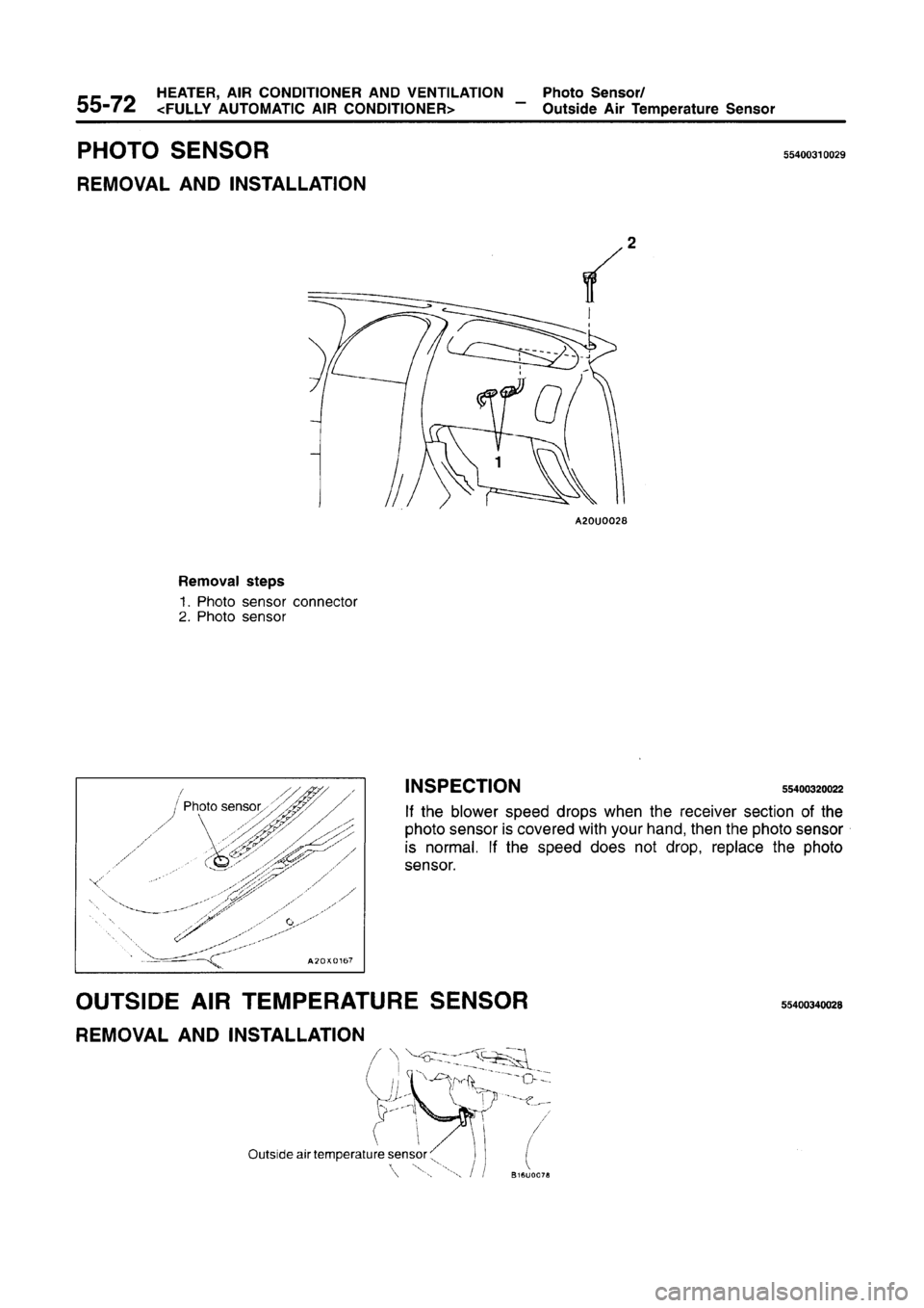 MITSUBISHI CARISMA 1996 Workshop Manual MITSUBISHI CARISMA 1996 Workshop Manual