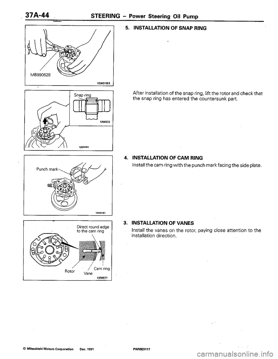 MITSUBISHI COLT 1992 Workshop Manual MITSUBISHI COLT 1992 Workshop Manual