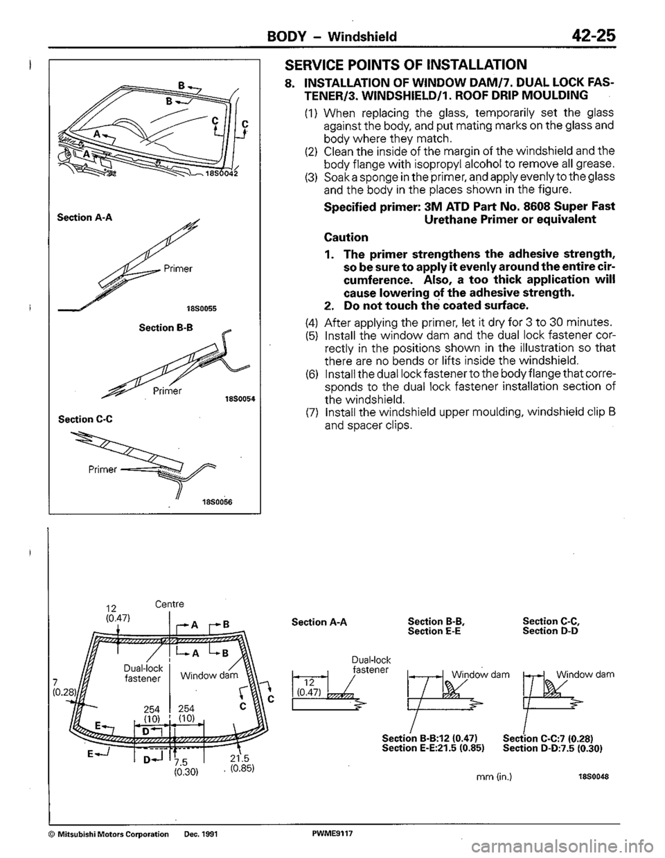 MITSUBISHI COLT 1992 Workshop Manual MITSUBISHI COLT 1992 Workshop Manual