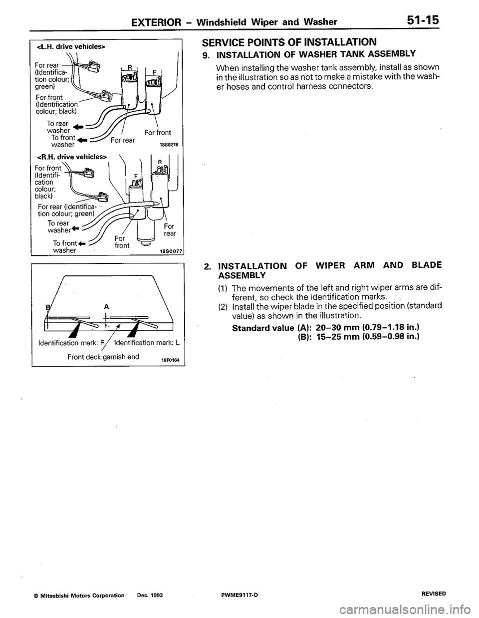 MITSUBISHI COLT 1992 Workshop Manual MITSUBISHI COLT 1992 Workshop Manual