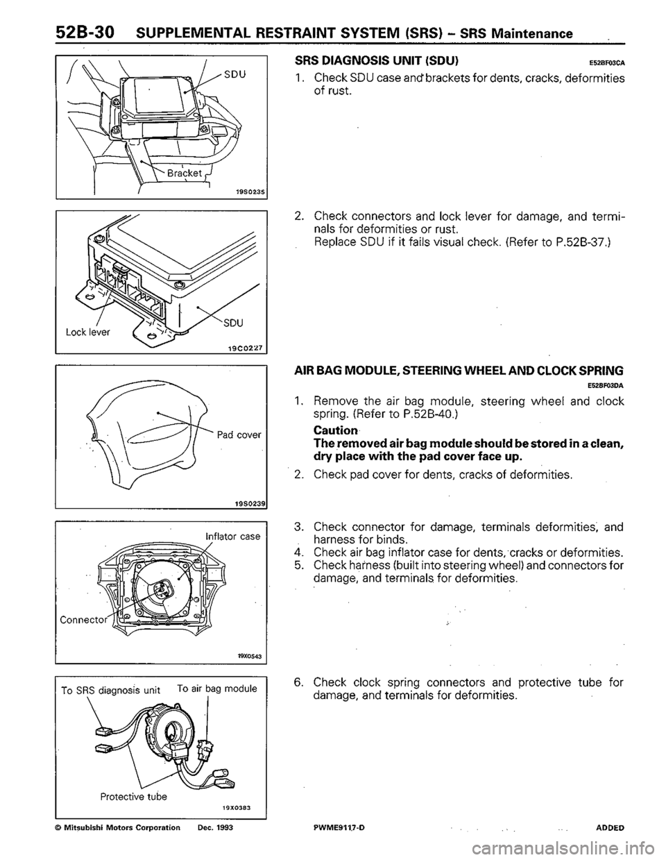 MITSUBISHI COLT 1992 Workshop Manual MITSUBISHI COLT 1992 Workshop Manual