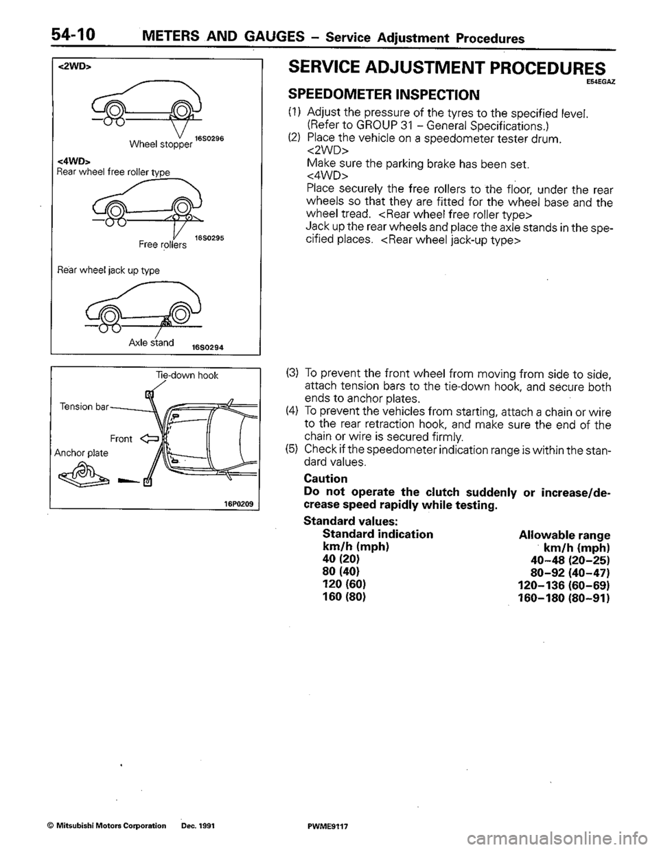 MITSUBISHI COLT 1992 Workshop Manual MITSUBISHI COLT 1992 Workshop Manual
