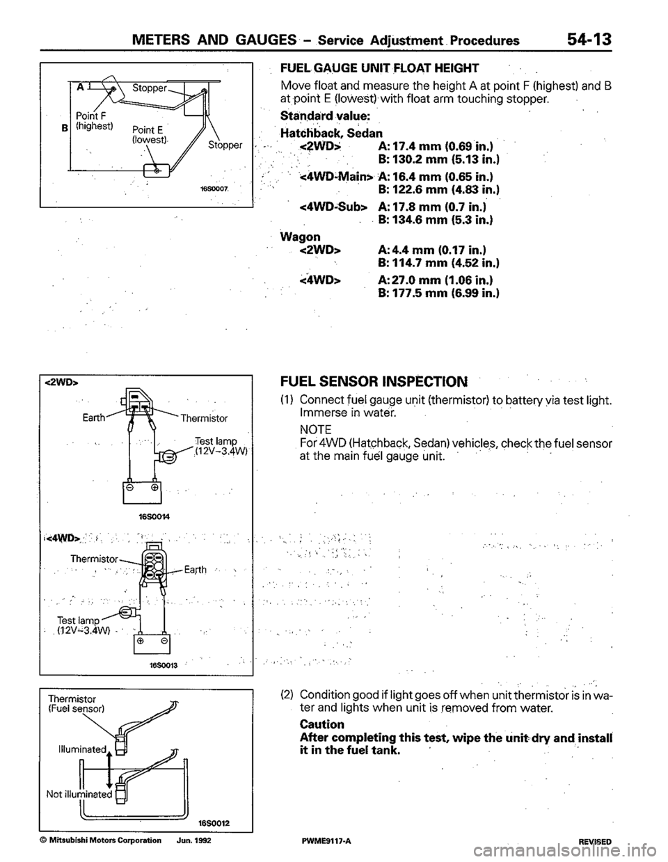 MITSUBISHI COLT 1992 Workshop Manual MITSUBISHI COLT 1992 Workshop Manual