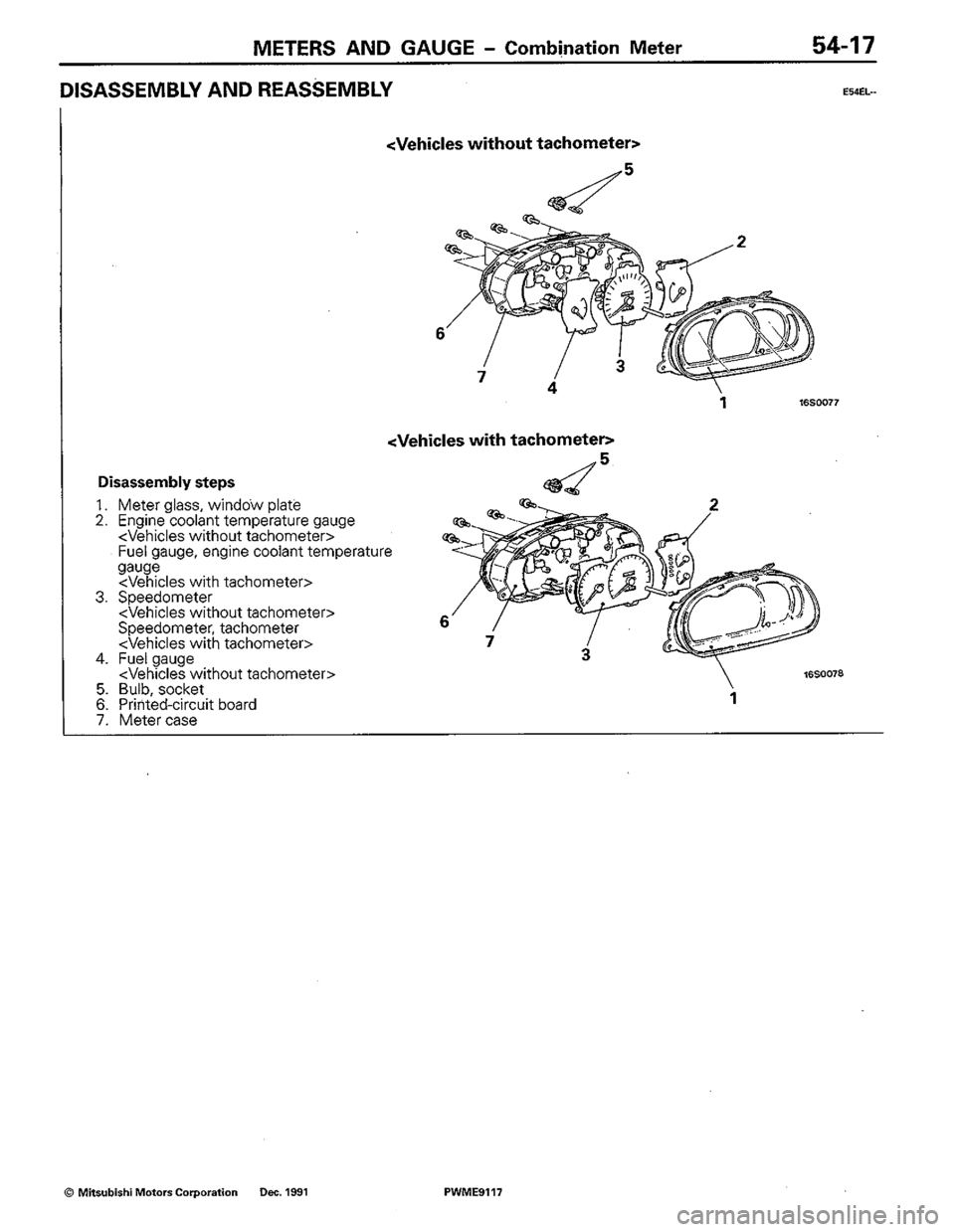 MITSUBISHI COLT 1992 Workshop Manual MITSUBISHI COLT 1992 Workshop Manual