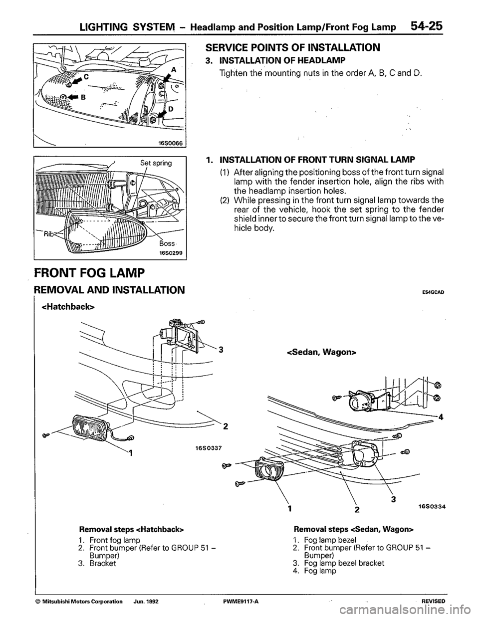MITSUBISHI COLT 1992 Workshop Manual MITSUBISHI COLT 1992 Workshop Manual