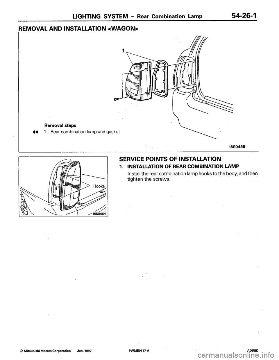 MITSUBISHI COLT 1992 Workshop Manual MITSUBISHI COLT 1992 Workshop Manual