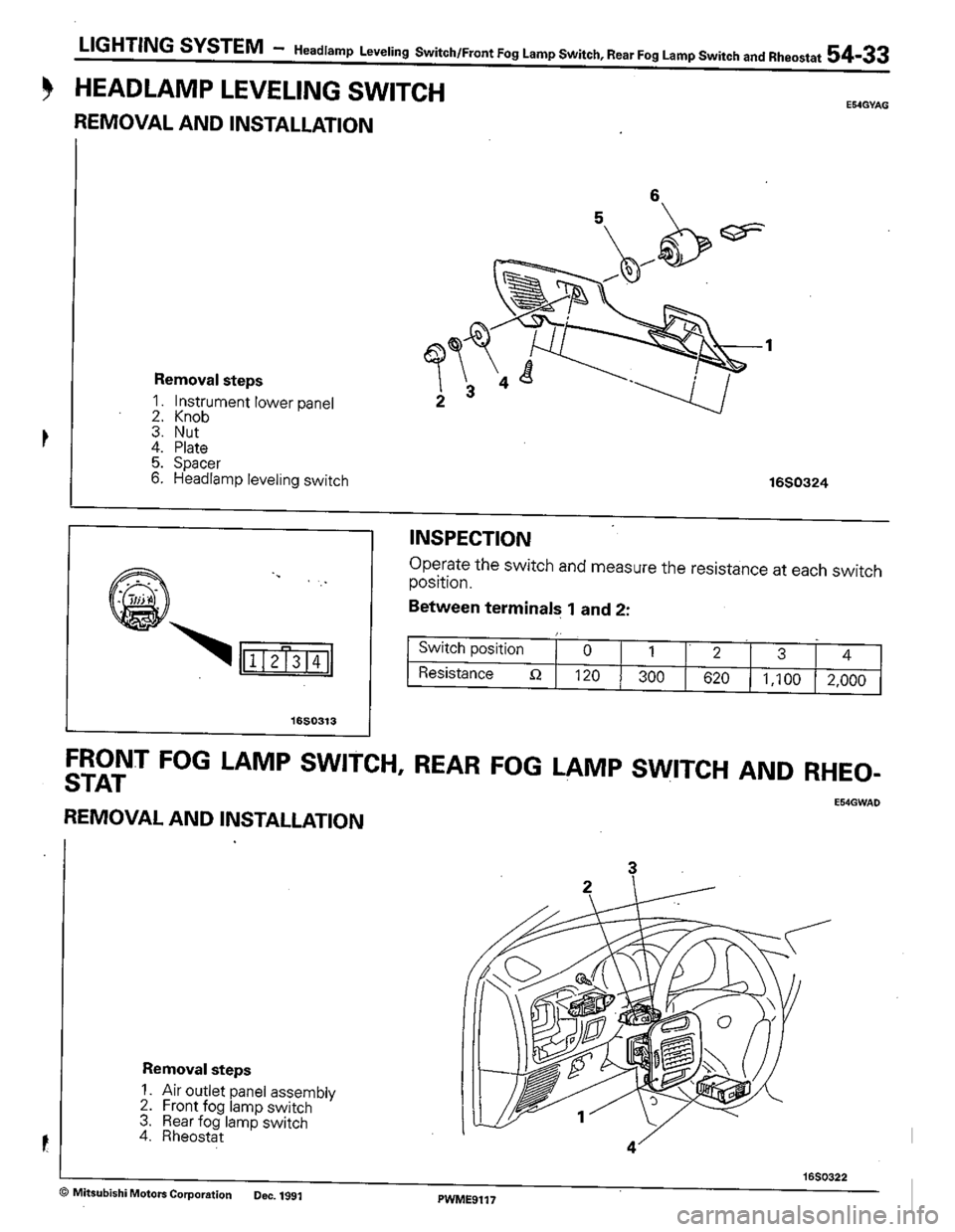 MITSUBISHI COLT 1992 Workshop Manual MITSUBISHI COLT 1992 Workshop Manual