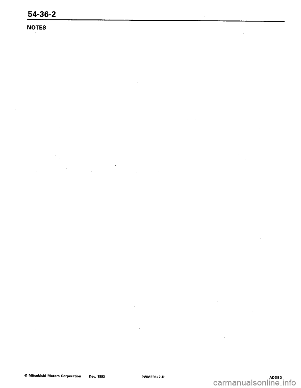 MITSUBISHI COLT 1992 Workshop Manual MITSUBISHI COLT 1992 Workshop Manual