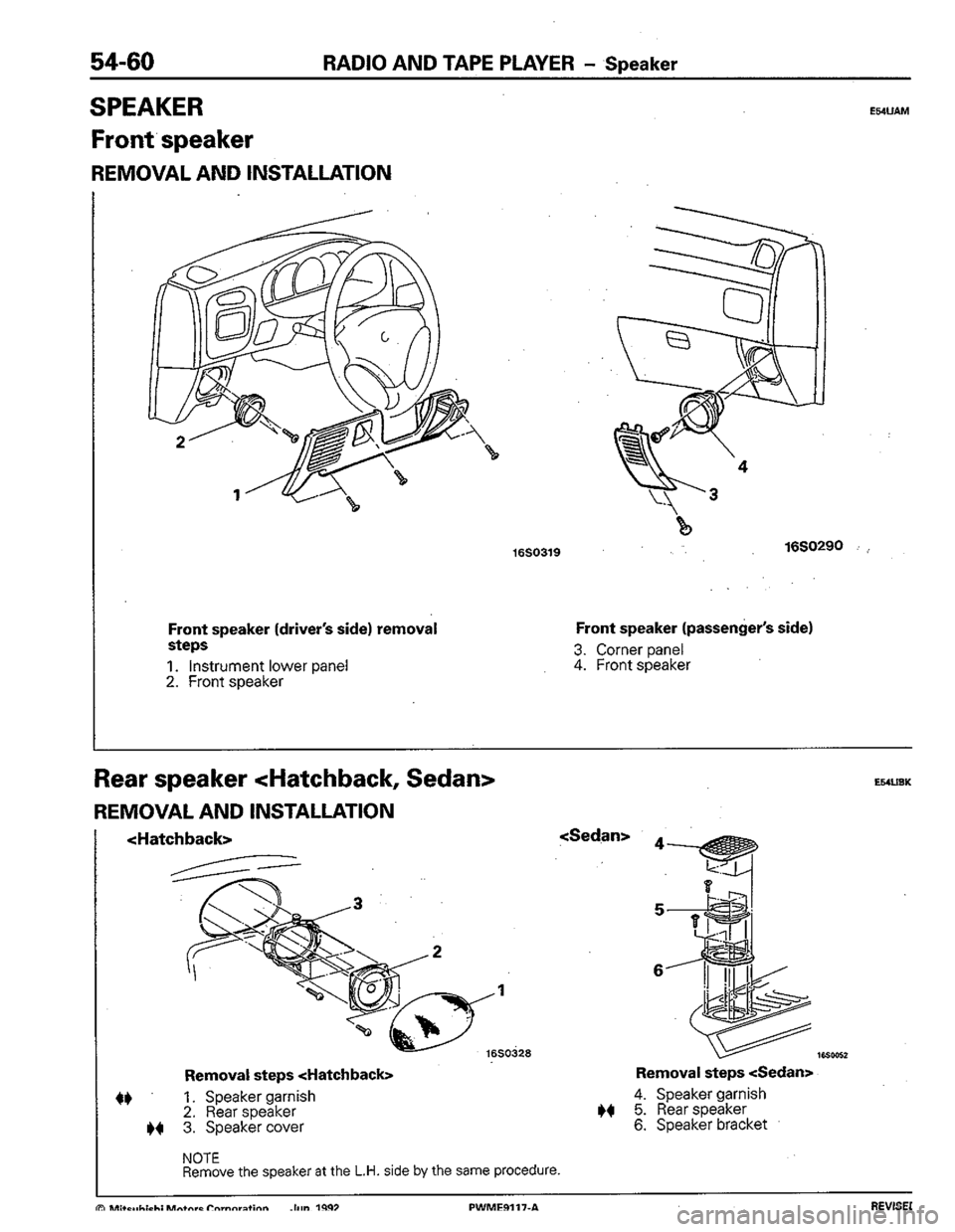 MITSUBISHI COLT 1992 Workshop Manual MITSUBISHI COLT 1992 Workshop Manual