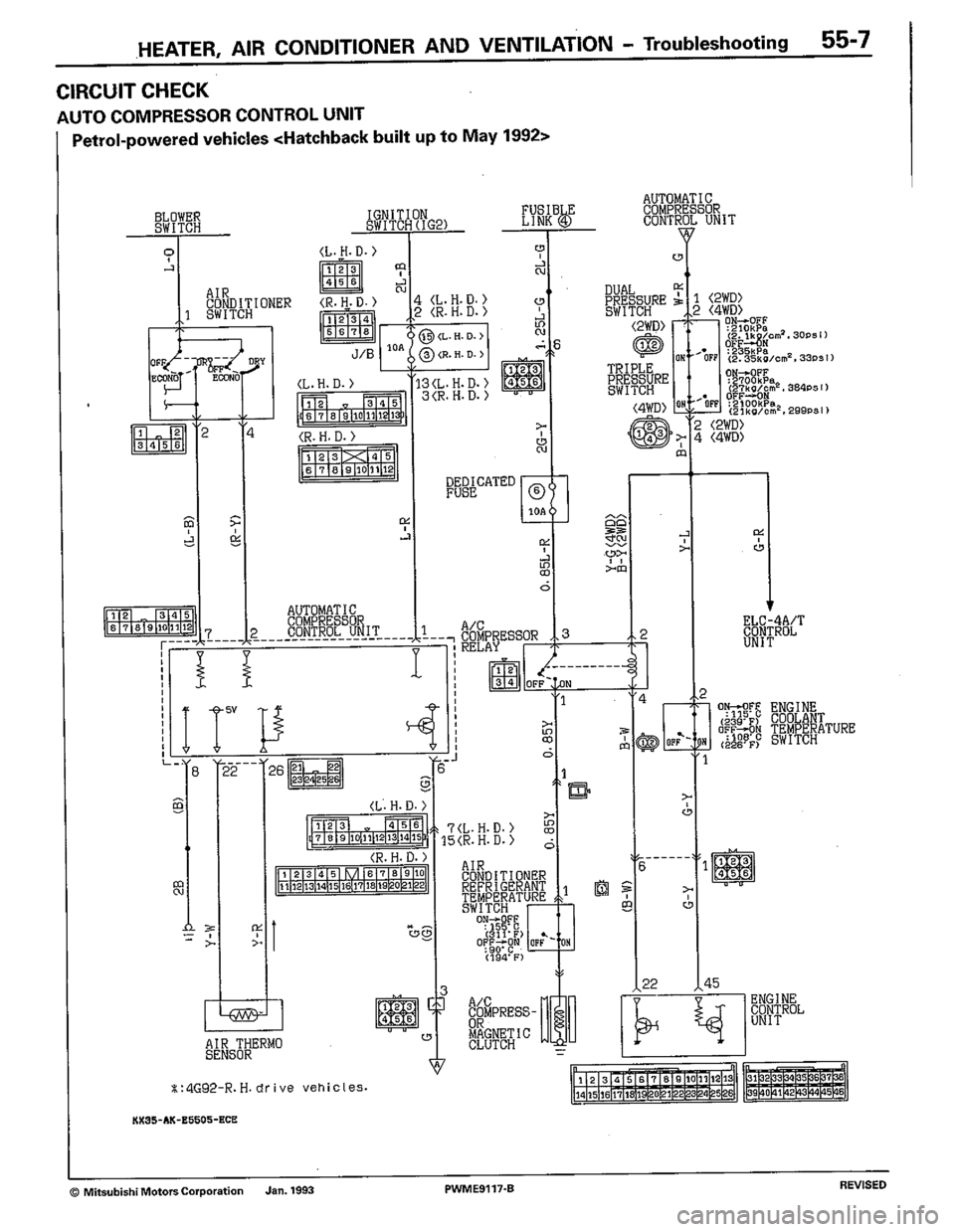MITSUBISHI COLT 1992 Workshop Manual MITSUBISHI COLT 1992 Workshop Manual