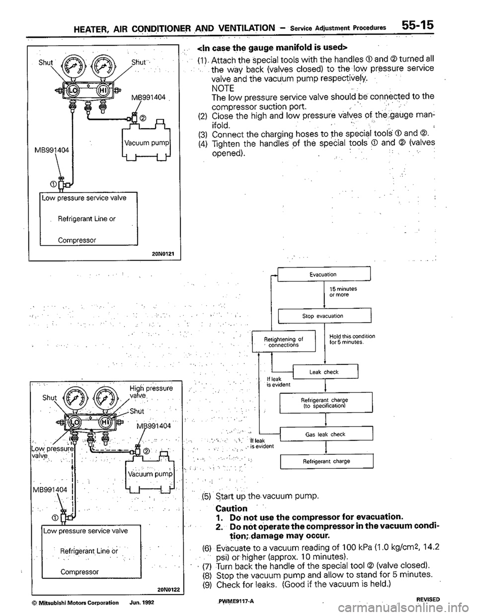 MITSUBISHI COLT 1992 Workshop Manual MITSUBISHI COLT 1992 Workshop Manual