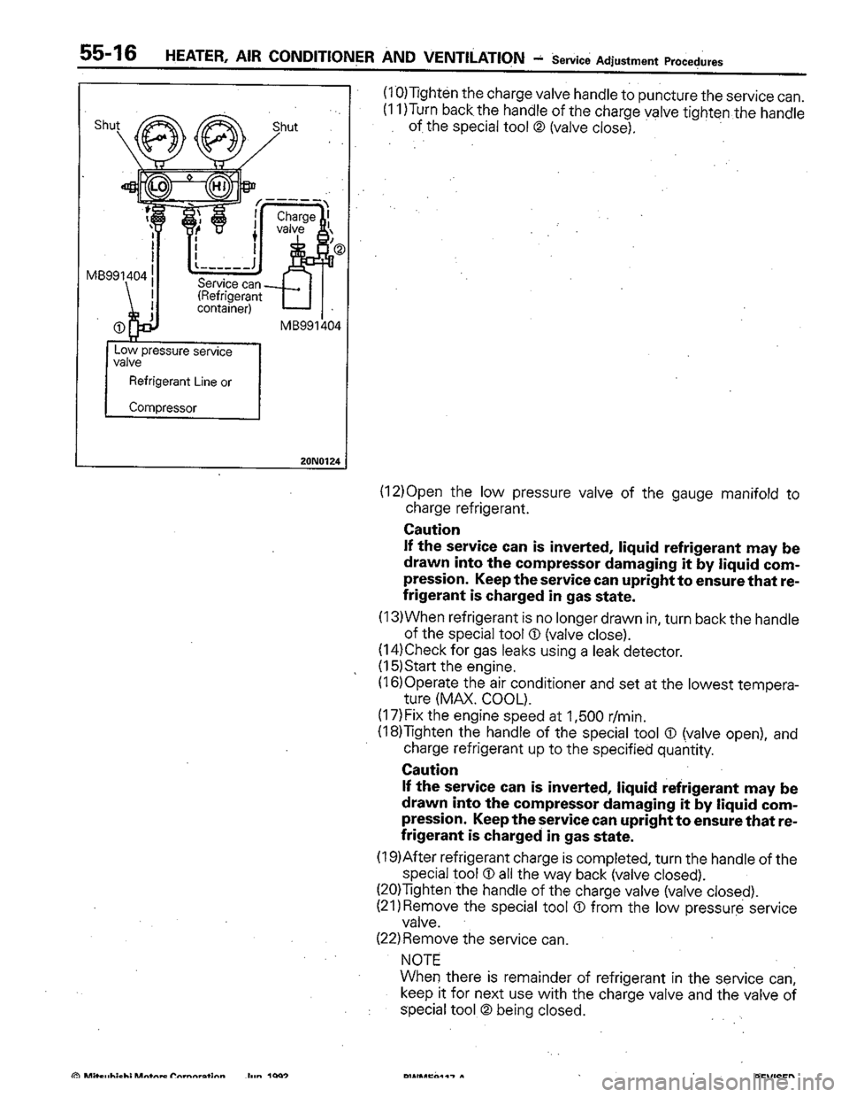 MITSUBISHI COLT 1992 Workshop Manual MITSUBISHI COLT 1992 Workshop Manual