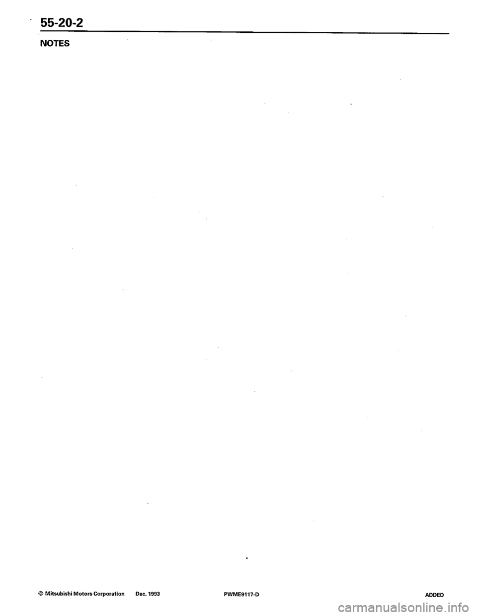 MITSUBISHI COLT 1992 Workshop Manual MITSUBISHI COLT 1992 Workshop Manual