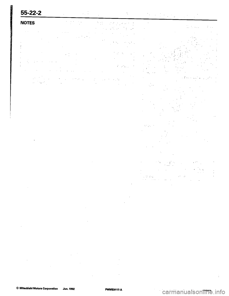 MITSUBISHI COLT 1992 Workshop Manual MITSUBISHI COLT 1992 Workshop Manual