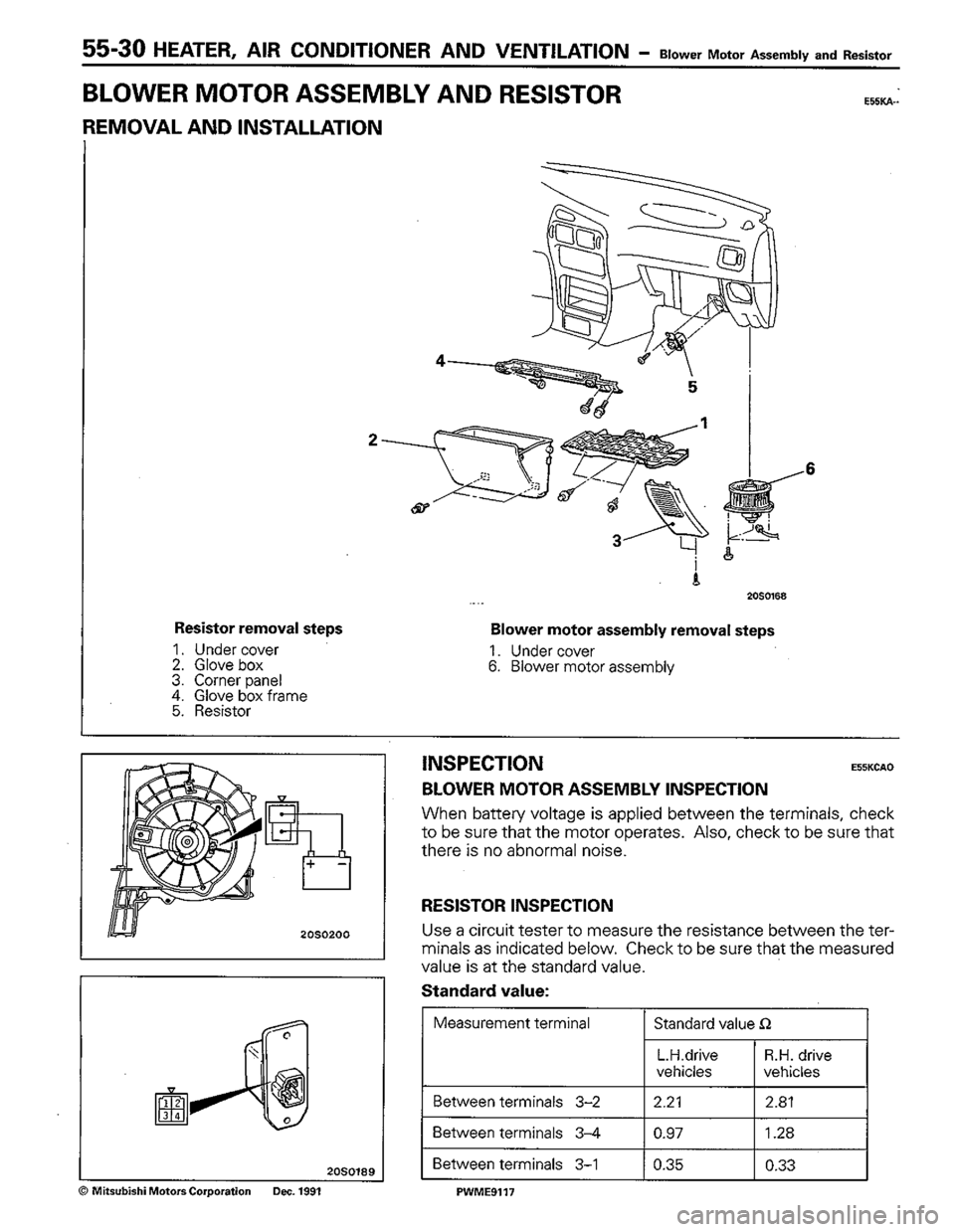 MITSUBISHI COLT 1992 Workshop Manual MITSUBISHI COLT 1992 Workshop Manual