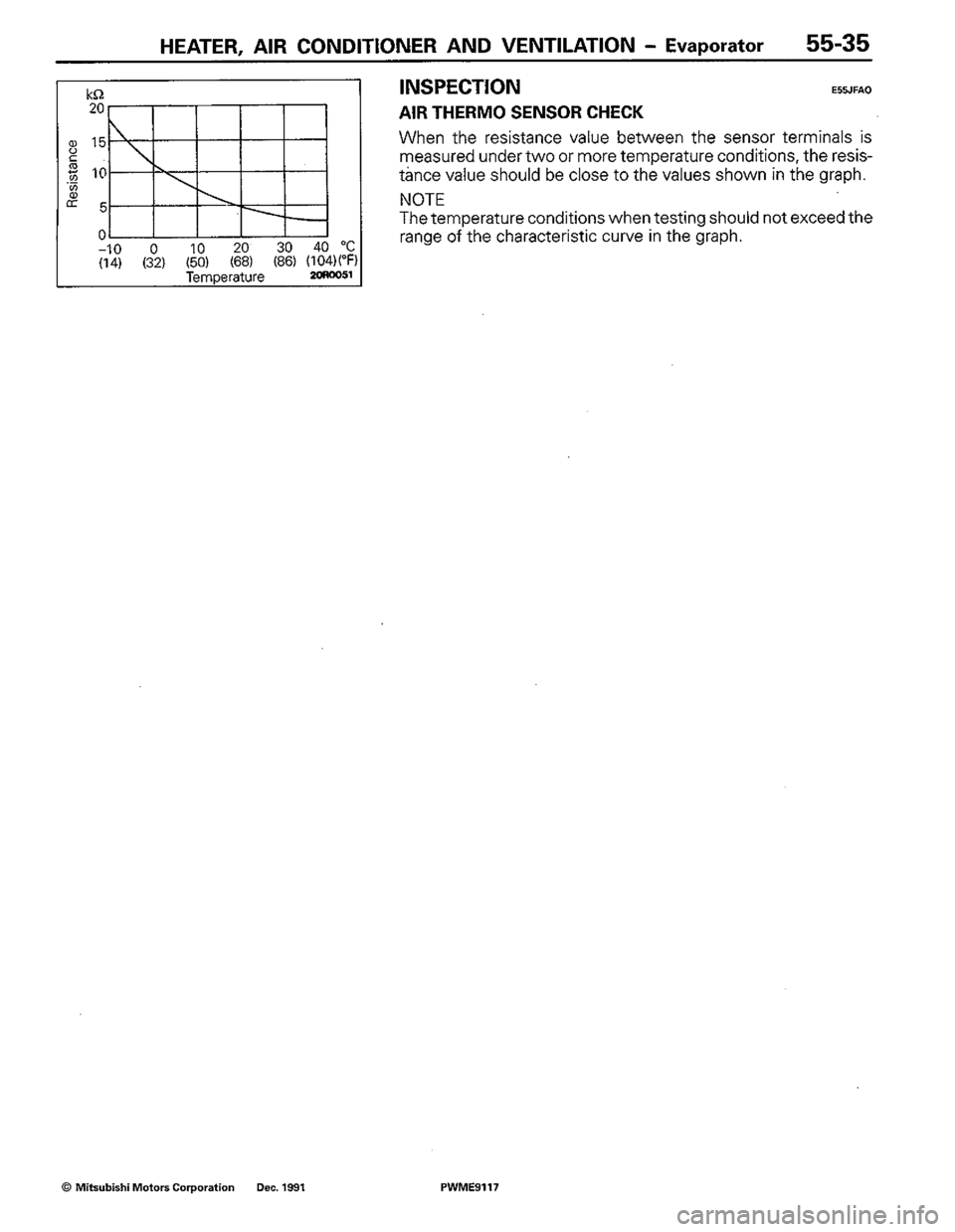 MITSUBISHI COLT 1992 Workshop Manual MITSUBISHI COLT 1992 Workshop Manual