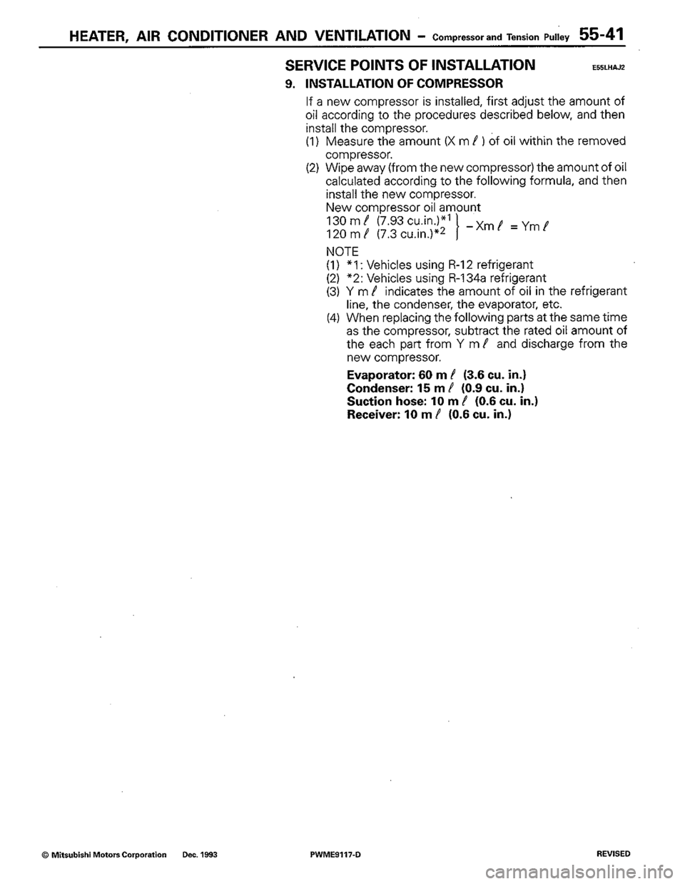 MITSUBISHI COLT 1992 Workshop Manual MITSUBISHI COLT 1992 Workshop Manual