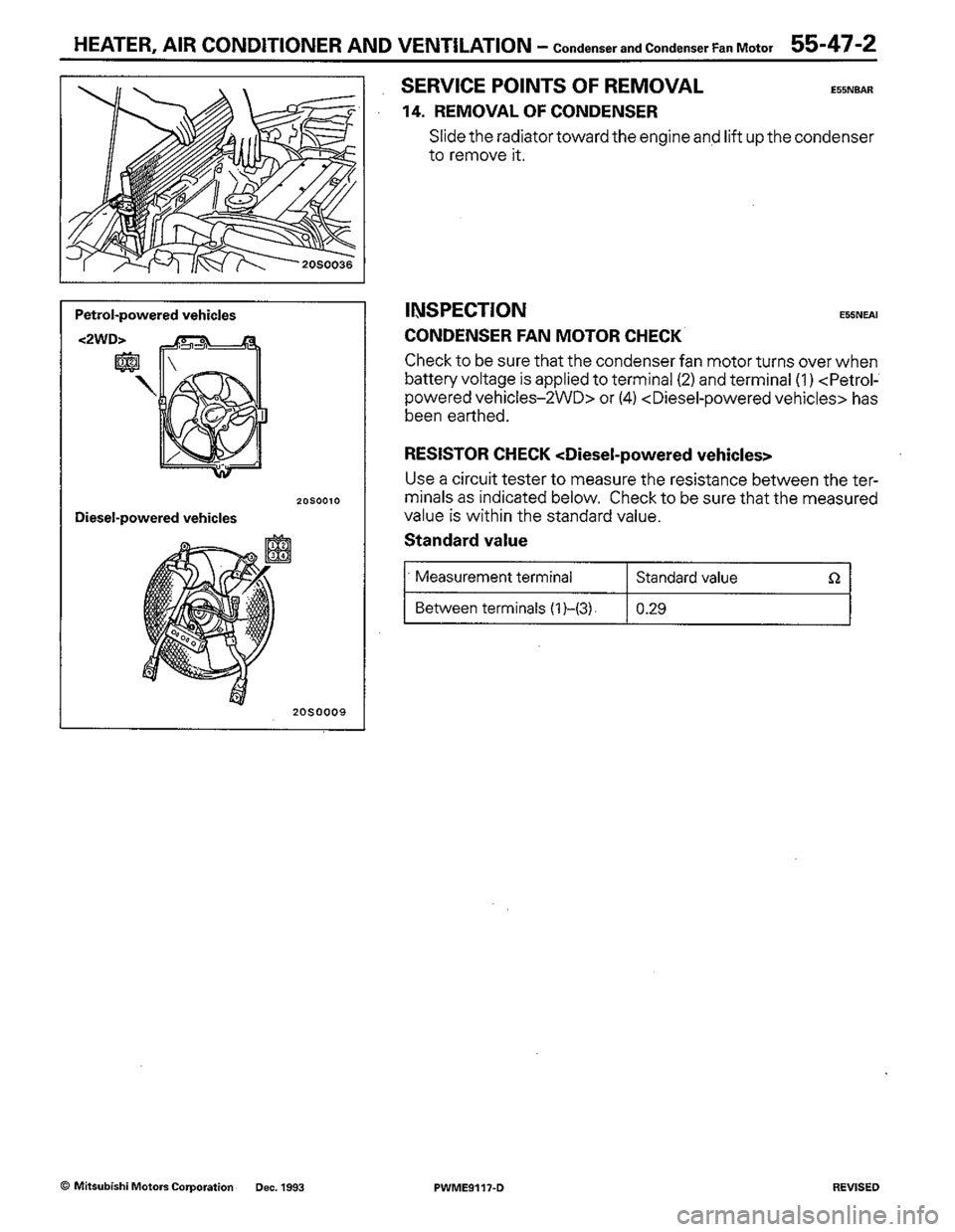 MITSUBISHI COLT 1992 Workshop Manual MITSUBISHI COLT 1992 Workshop Manual