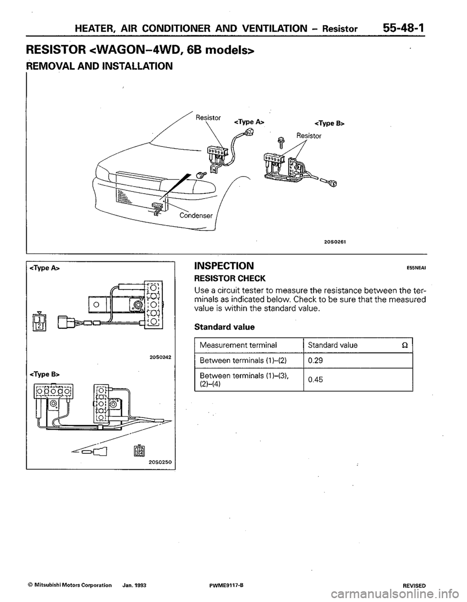 MITSUBISHI COLT 1992 Workshop Manual MITSUBISHI COLT 1992 Workshop Manual