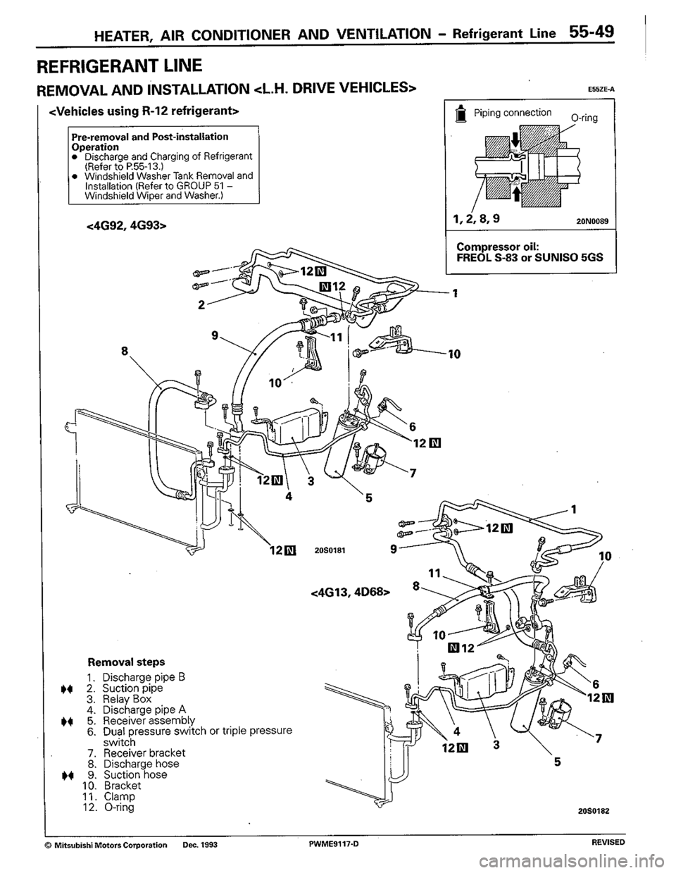 MITSUBISHI COLT 1992 Workshop Manual MITSUBISHI COLT 1992 Workshop Manual