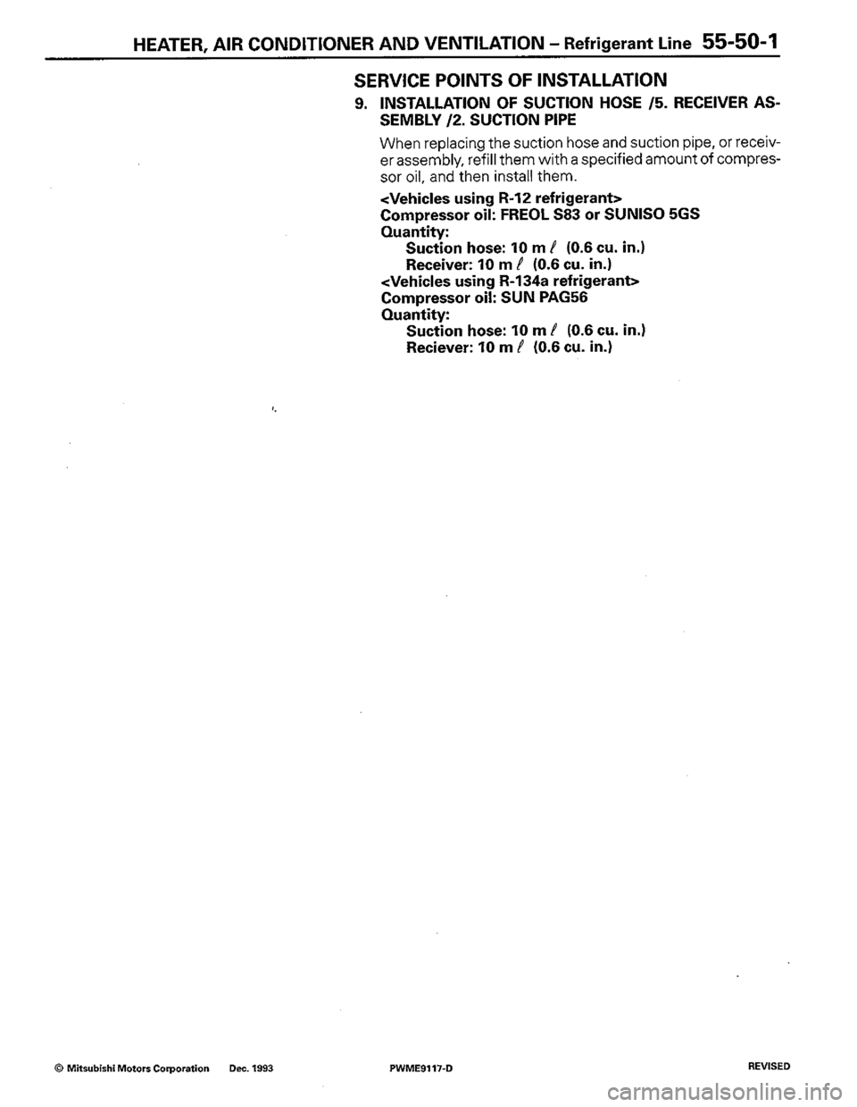 MITSUBISHI COLT 1992 Workshop Manual MITSUBISHI COLT 1992 Workshop Manual