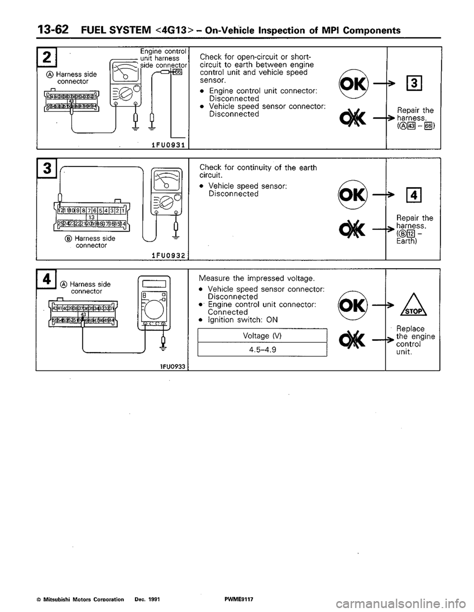MITSUBISHI COLT 1992 Workshop Manual MITSUBISHI COLT 1992 Workshop Manual