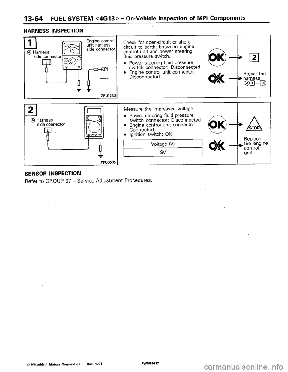 MITSUBISHI COLT 1992 Workshop Manual MITSUBISHI COLT 1992 Workshop Manual