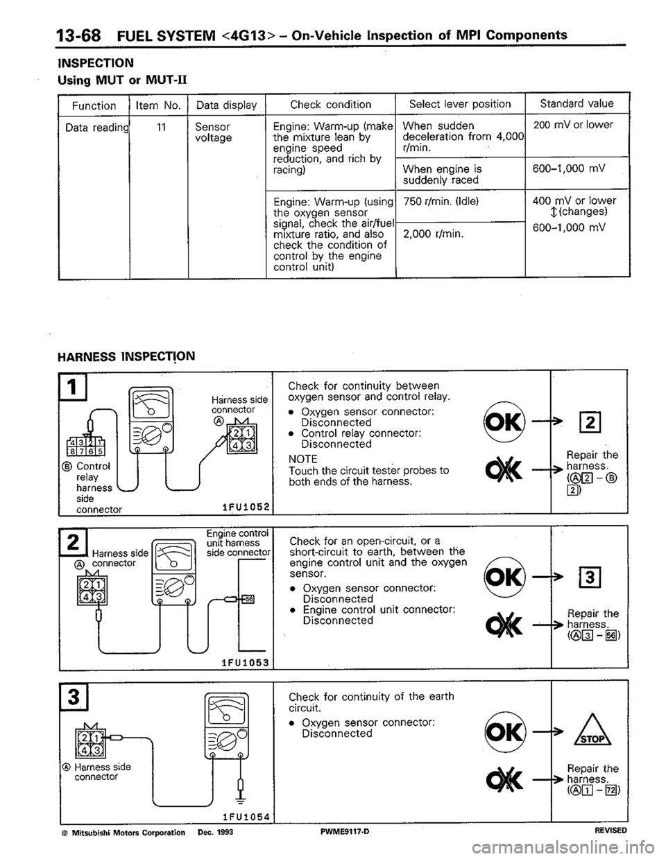 MITSUBISHI COLT 1992 Workshop Manual MITSUBISHI COLT 1992 Workshop Manual