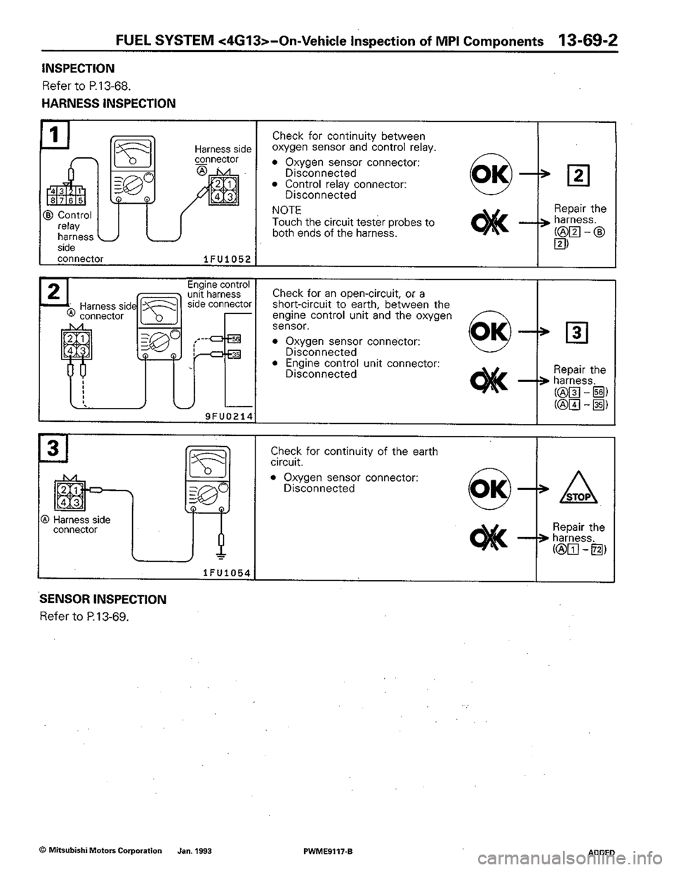 MITSUBISHI COLT 1992 Workshop Manual MITSUBISHI COLT 1992 Workshop Manual