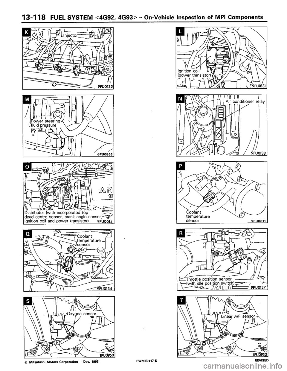 MITSUBISHI COLT 1992 Workshop Manual MITSUBISHI COLT 1992 Workshop Manual