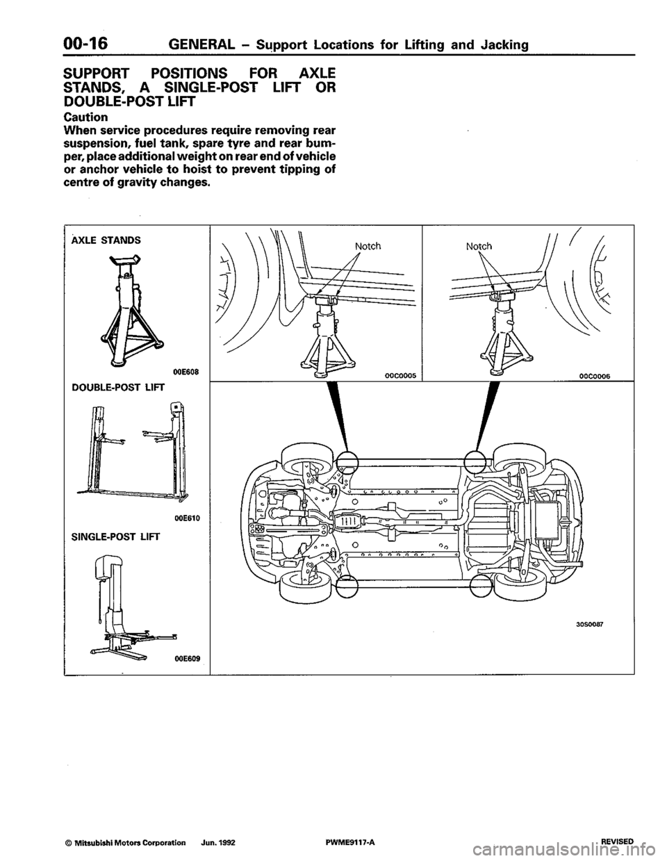 MITSUBISHI COLT 1992 Owners Guide MITSUBISHI COLT 1992 Owners Guide