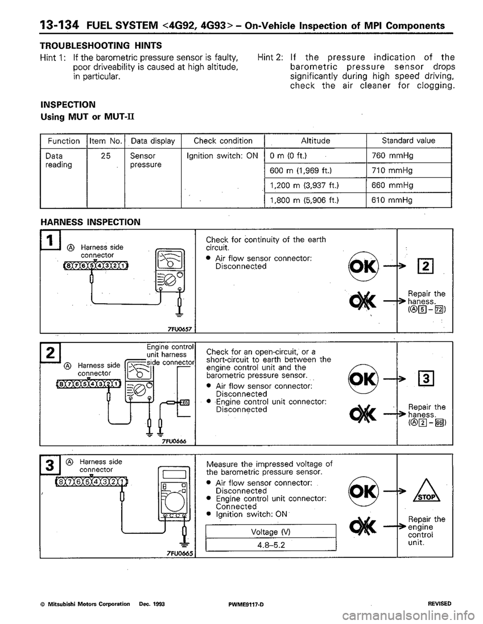 MITSUBISHI COLT 1992 Workshop Manual MITSUBISHI COLT 1992 Workshop Manual