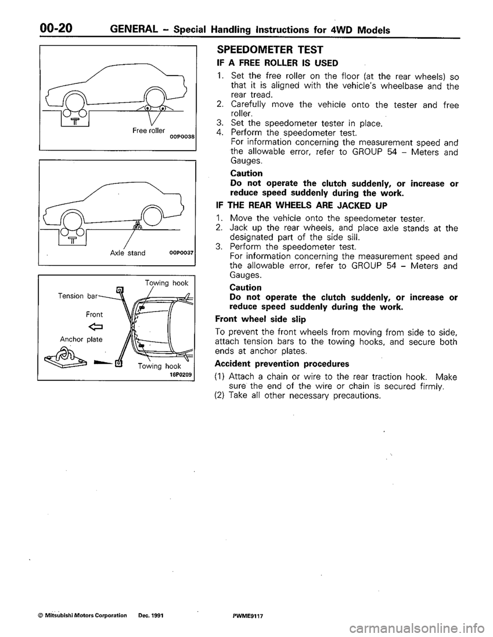 MITSUBISHI COLT 1992 Owners Guide MITSUBISHI COLT 1992 Owners Guide